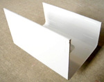 BOQUILLA LISA AC PVC TERMINAL RECTANGULAR