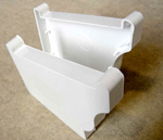 TAPAS PVC PARA CANOA COLONIAL CEMENTADA